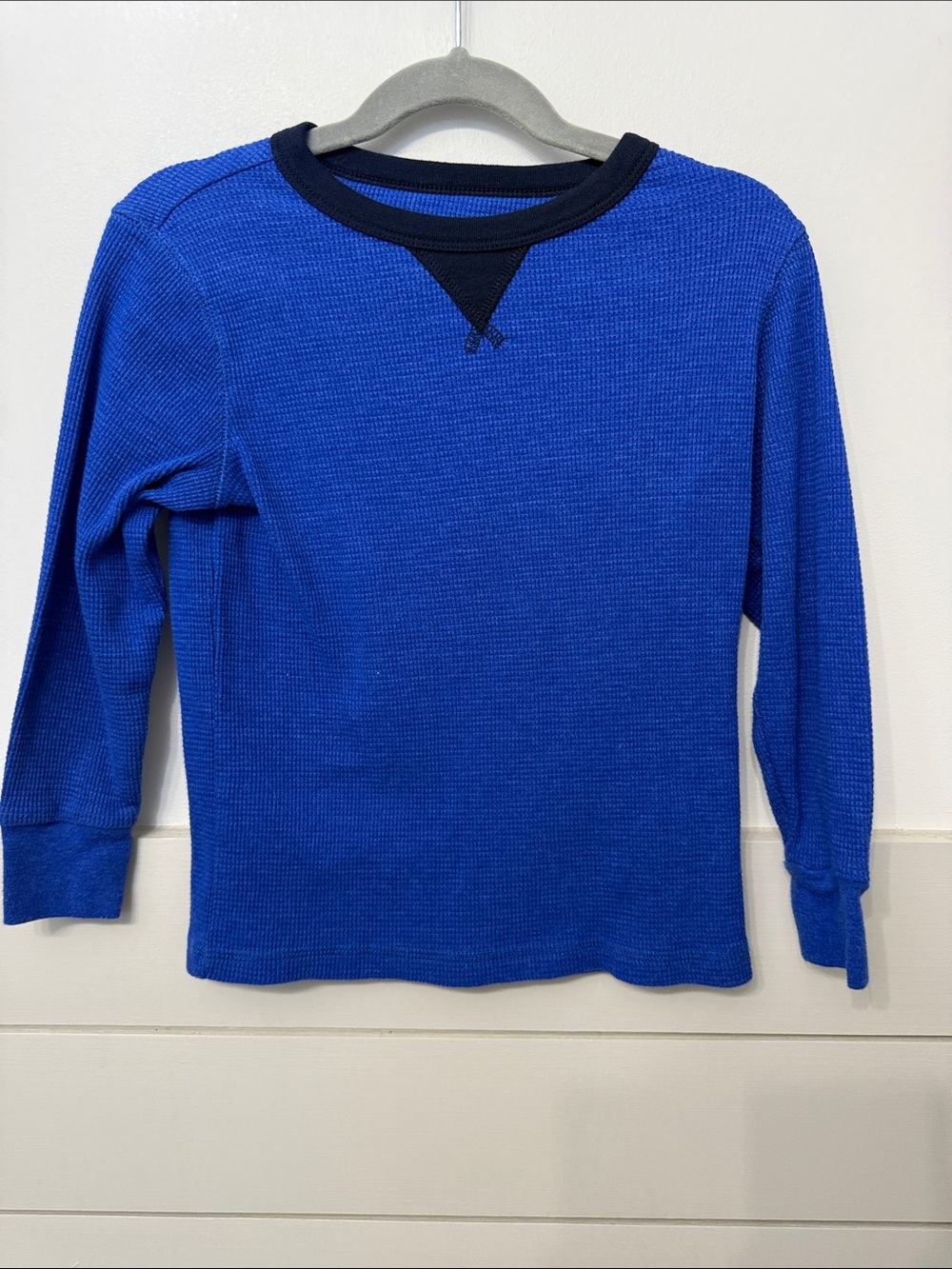 Kids Long-Sleeve Thermal Top - Royal Blue